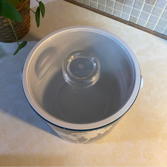 Vintage Ice Bucket , tiki costal , beach vibes - Picture 8 of 9